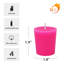 Bougie votive sans parfum Votive-24032372-24032361