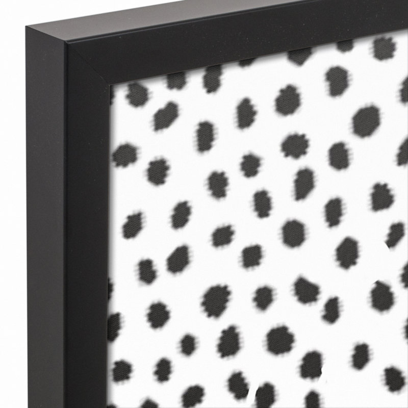Art encadré ABC, H 31,75 po x l 21,75 po x P 1,75 po