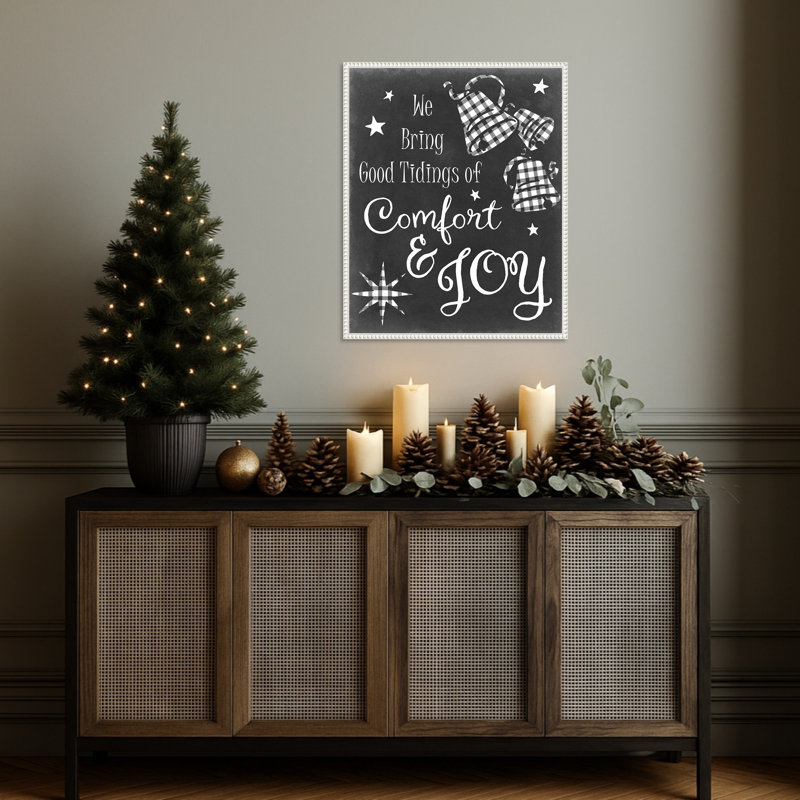 «Comfort and Joy» par Sharon Chandler, reproduction d'art sur toile encadrée