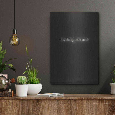 'Anything' by Design Fabrikken, Metal Wall Art