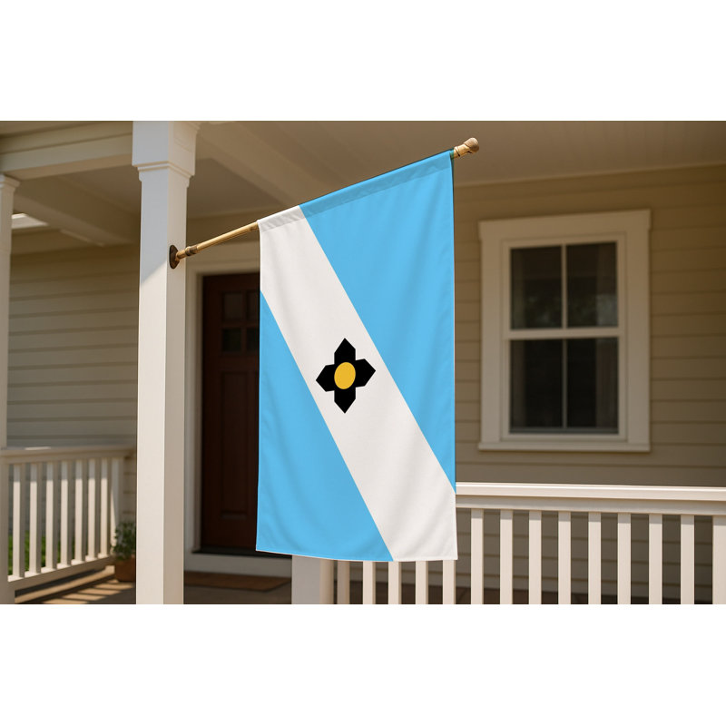 Madison City Flag - Drapeau extérieur, 36" H x 60" W