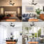 Ceiling Fan with LED Lights-1138392122