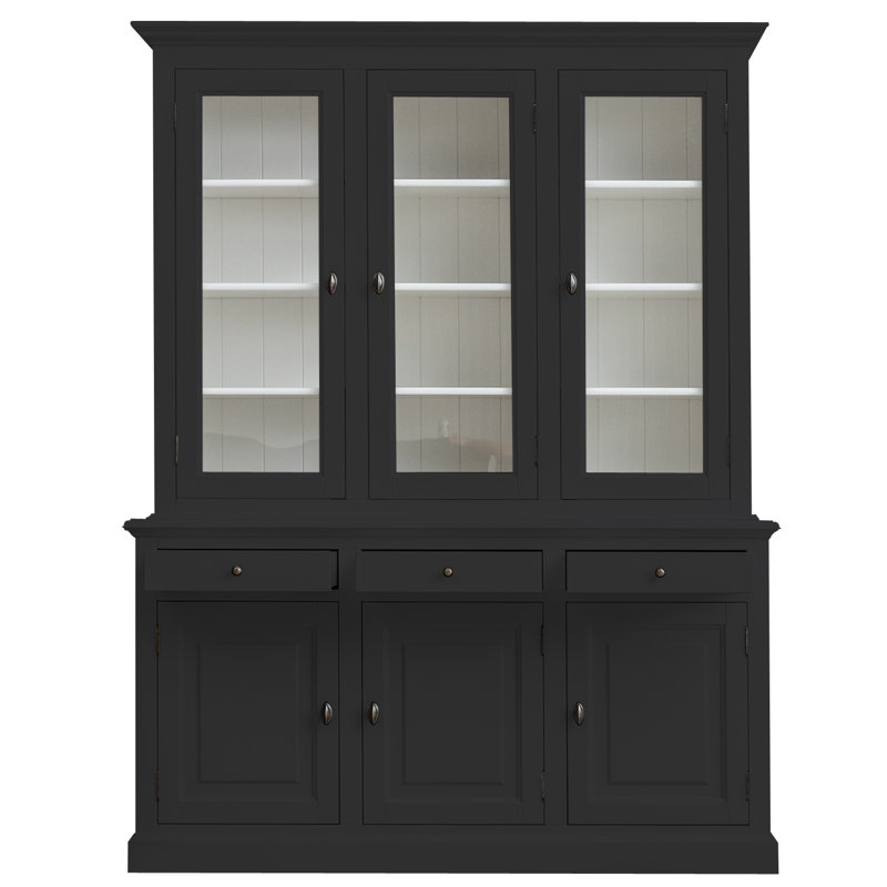 Berardina Display Cabinet, Signal Black