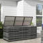 Boîte de rangement d'extérieur de 175 gallons avec doublure intérieure Outsunny-116112774