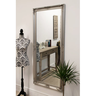 Carmen Wood Flat Wall Mirror