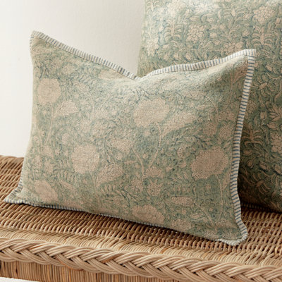 Pascaline Textured Linen Throw Pillow