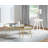 Barfield Glass Top Nesting Coffee Table