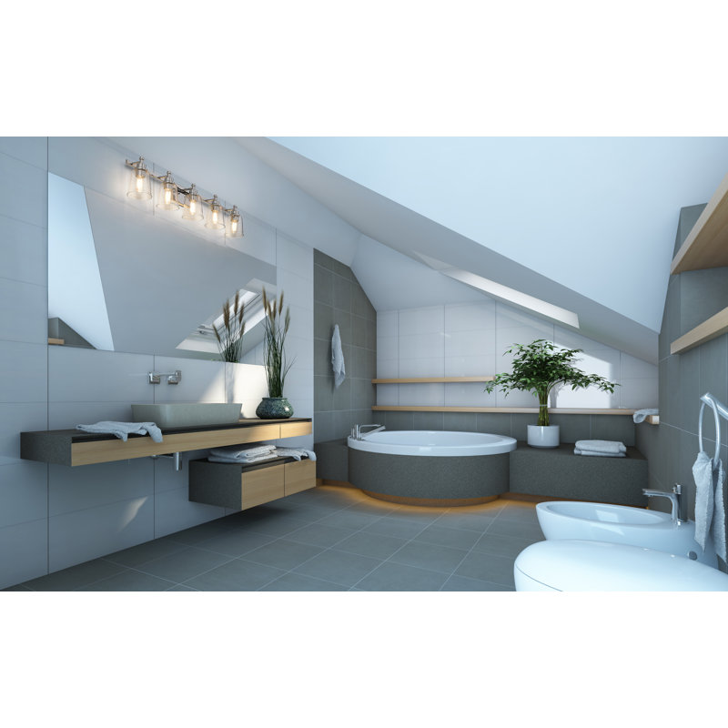 Masham 5 - Light Dimmable Vanity Light
