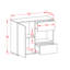 Quebec 92cm Sideboard-41514003