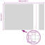 50 cm H x 1000 cm W Steel Fencing Kits Fencing