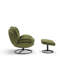 Azura Swivel Accent Chair with Footstool-1151511183