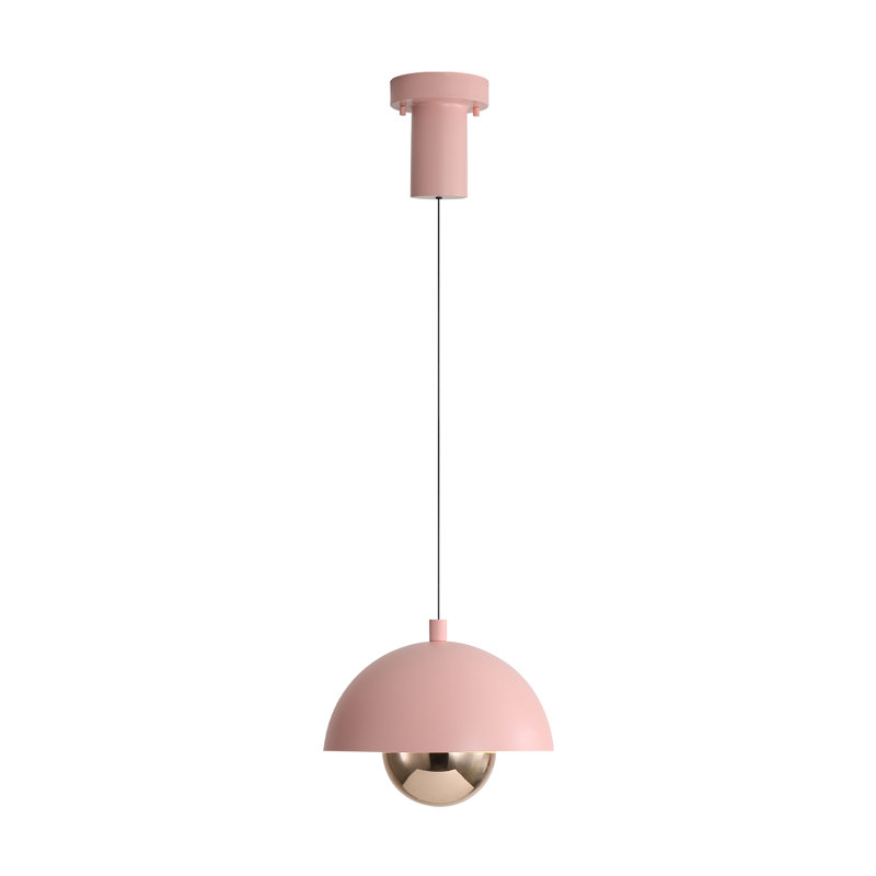 Luminaire suspendu Wint Lighting Vintra, Vieux rose, 1