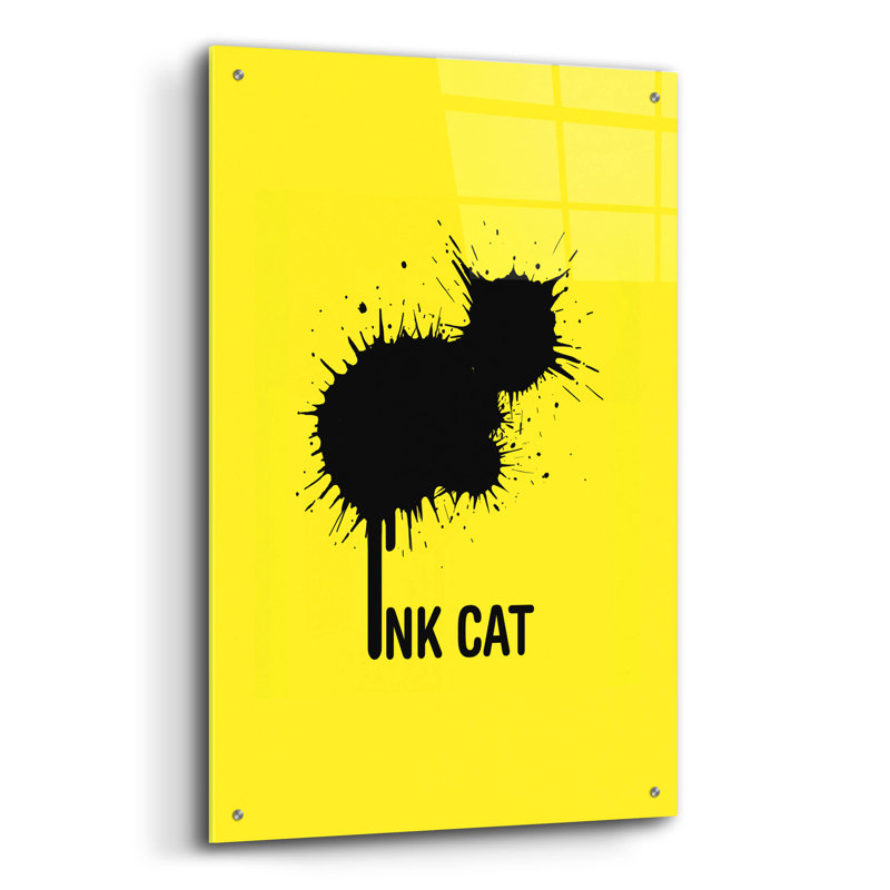 " Ink Cat " by Tummeow, 36" H x 24" W