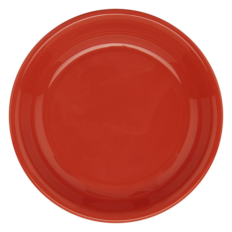 Bol de service en mélamine GET B-875-DW, 28 onces, (ensemble de 12), Rouge