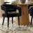 46"-83" Modern Extendable Pedestal Dining Table Set With Upholstered Open-Back Chairs, Round To Oval Kitchen Dining Set For 4-8-698599395-698599392