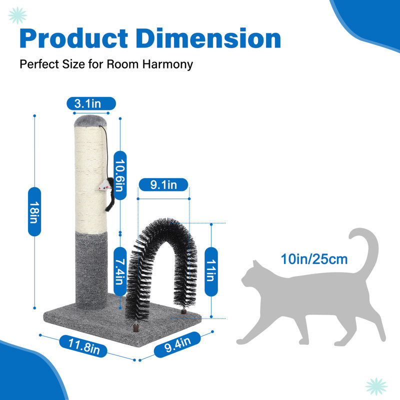 Ellisse Scratching Post