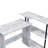 Rectangular Writing Desk With Side Shelf (Not Including Office Chairs)-682871619