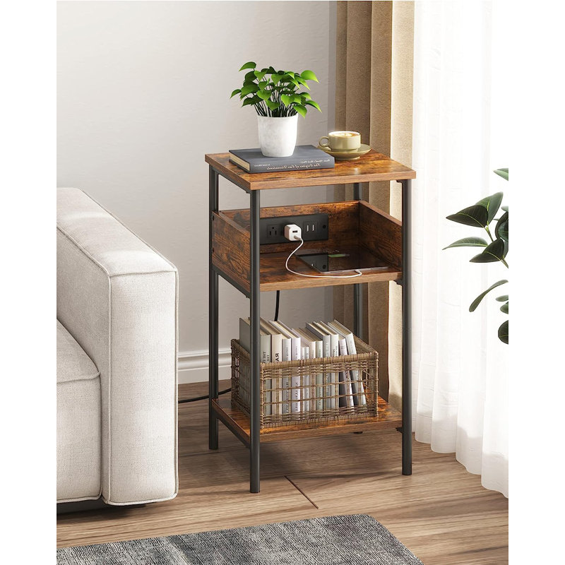 Aabia Top End Table with Storage