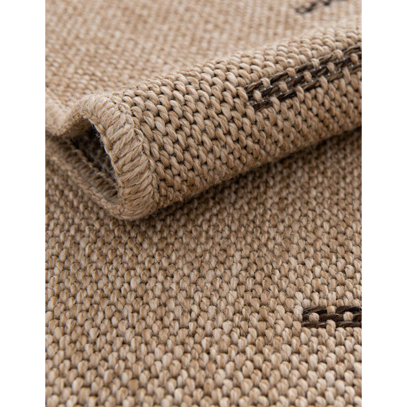 Geometric Indoor Rug, Rectangle 5'5" x 8'