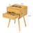 Bohuslav Solid Wood Nightstand-387824739