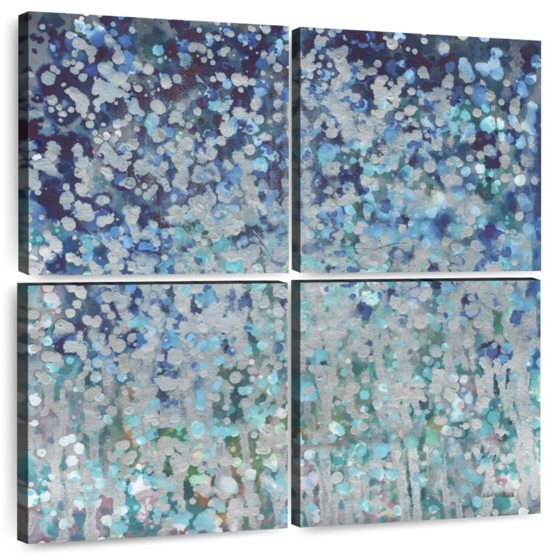Starlight Rain, 32" H x 32" W