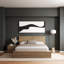 Ensemble de chambre avec lit et table de chevet 2 pièces Antonnio-521868113-526049039