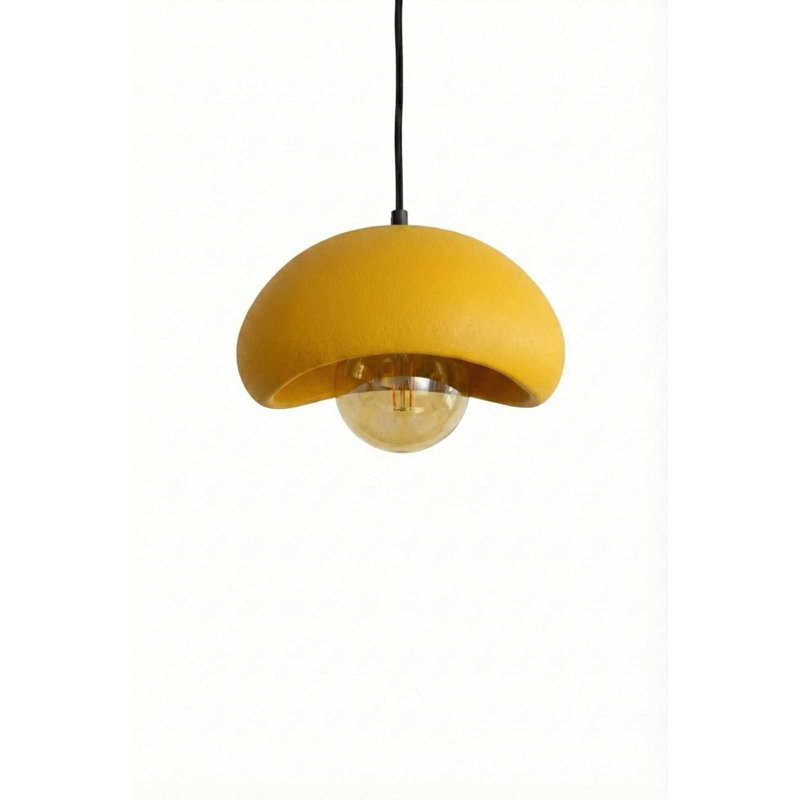 Lustre, 1 lumière, Jaune