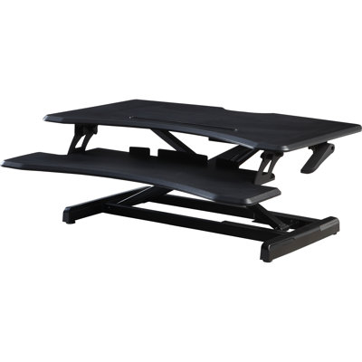 Paciano Adjustable Height Plastic / Acrylic Plastic / Acrylic Steel Standing Desk Converter
