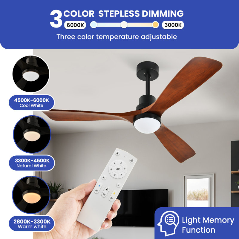 Aranit Ceiling Fan with LED Lights