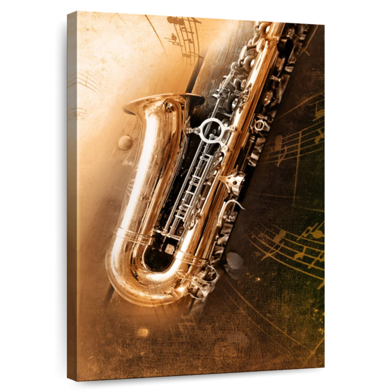 Abarca Saxophone Symphony, H 45 po x l 30 po