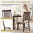 Padded Stackable Folding Dining Chairs with Solid Wood Frame, No Assembly-1183098860
