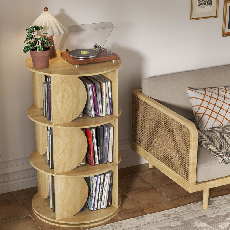 Spinning Bookshelf Home Depot Bookshelf Revolving Rotating