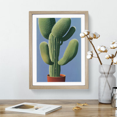 Cactus Plant - Single Picture Frame Print