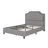 Button Tufted Velvet Upholstered Bed-5444237-5444272
