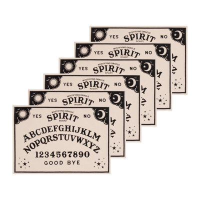 Spirit Board Planchette Halloween Set of 6 Placemats