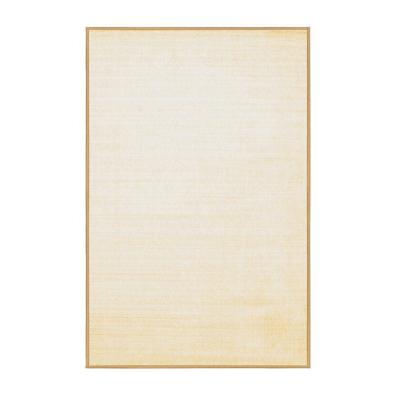 Tapis contemporains brun lavable à la machine 274, Rectangle 6 pi x 9 pi