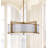 5 - Light Dimmable Drum Chandelier