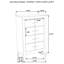 Commode 4 tiroirs Strout