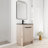 24 Inch Freestanding Bathroom Vanity With Black Ceramic Sink & 2 Soft-Close Cabinet Doors (BVB02424PLO-G-BL9060BK),W1286S00016-200167435-200167434-200167436
