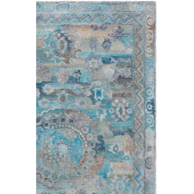 Anatolia 411 Hand Tufted Performance Oriental Rug, Square 6'