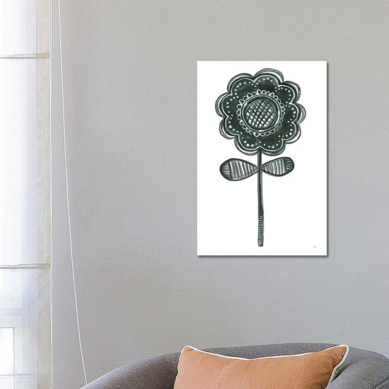Bloom Town III by Melissa Averinos - Wrapped Canvas Painting, 66.04cm H x 45.72cm W x 1.91cm D
