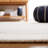 Tohei Hand Woven Wool/Cotton Solid Color Rug in Ivory/Black-1885548919