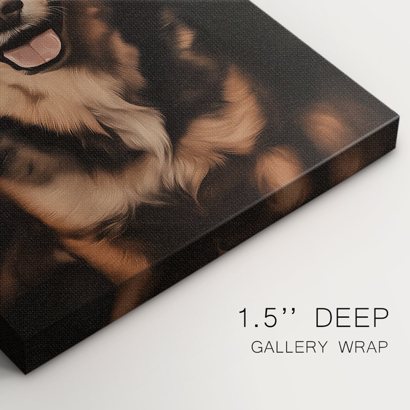 Christmas Holiday Art - Gallery Wrapped Canvas-Series 2-CCLVIII, 24" H x 16" W