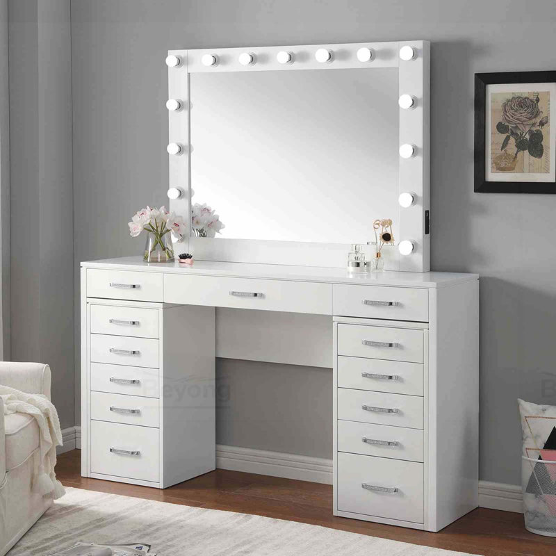 Ensemble de meuble-lavabo 1 pièce Glam Style