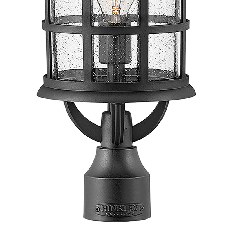Freeport Outdoor 1-Light Lantern Head, Textured Black