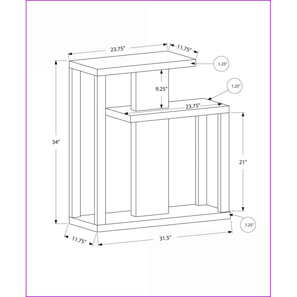 Dimensions du produit