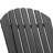 Foldable Dark Gray Wood Chair - For Rustic Outdoor Ambiance Gray, With Flair-1437689297-1437689300