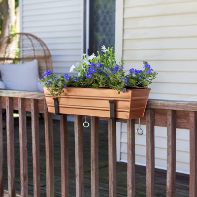 Metal Railing Planter