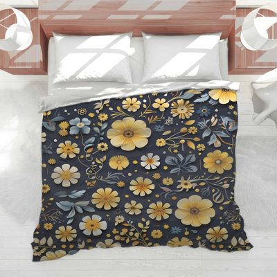 Édredon à motif floral Boho Boho