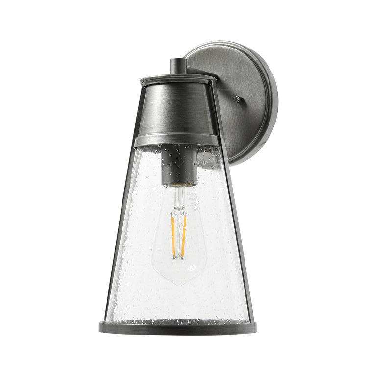 Abercorn Wall Light, Antique Brushed Aluminum